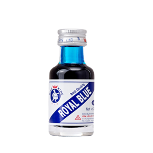 Colorant liquide bleu royal