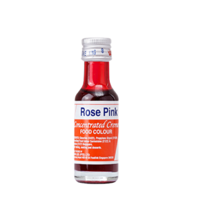 Colorant liquide rose